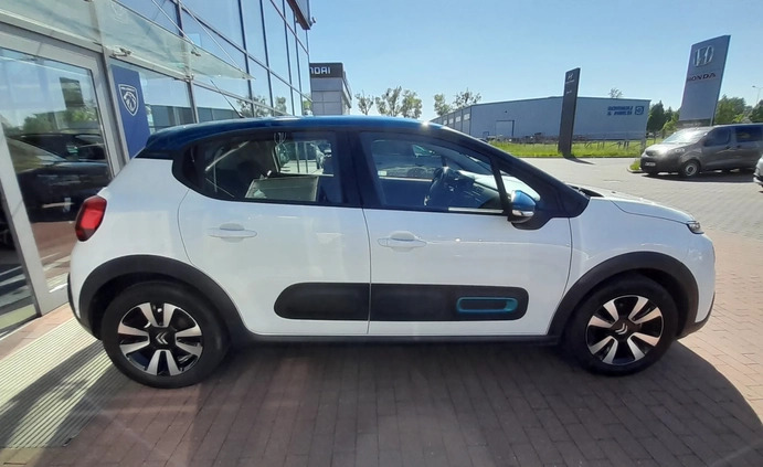 Citroen C3 cena 56900 przebieg: 22103, rok produkcji 2020 z Słupsk małe 172